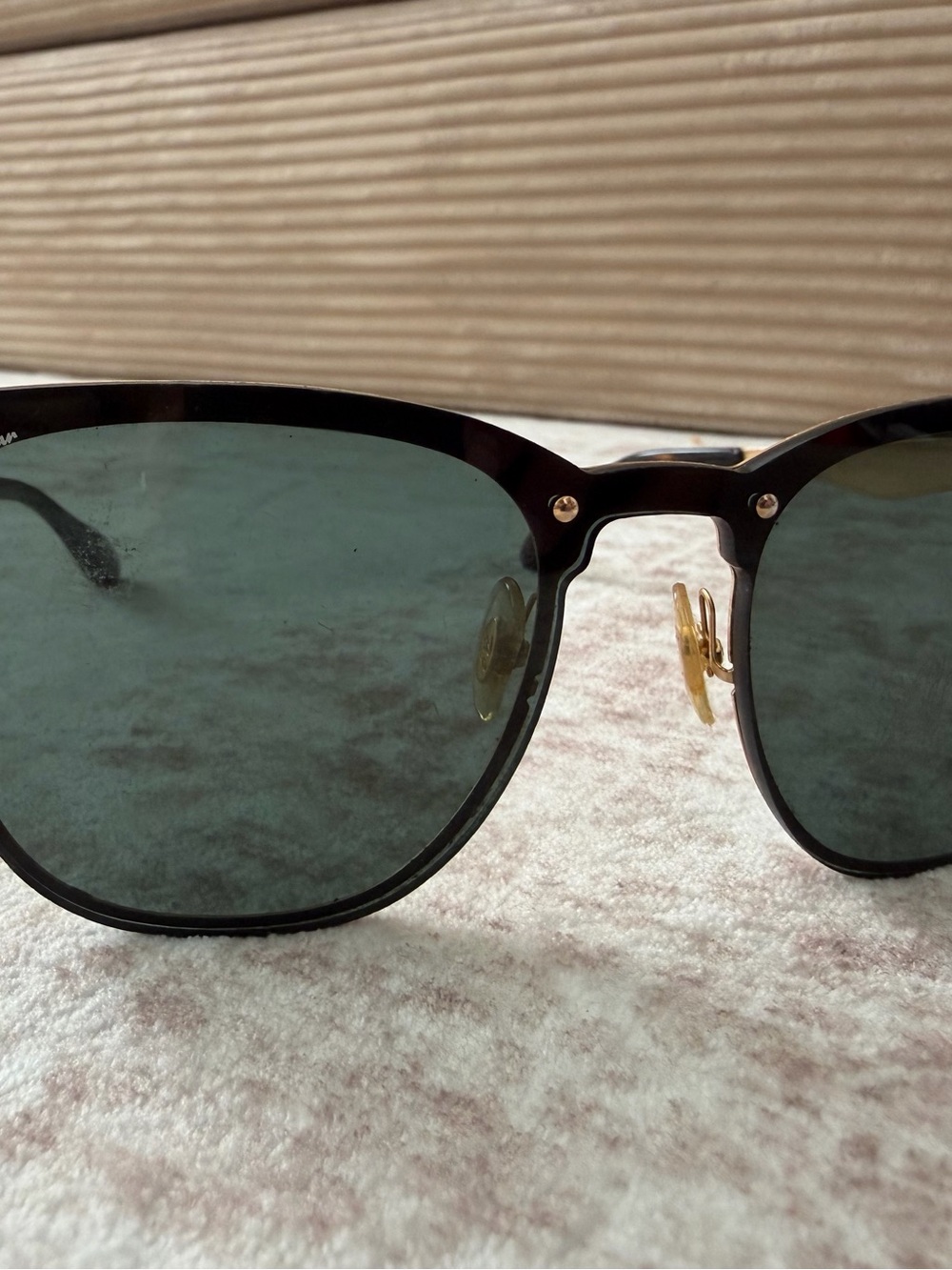 RAY-BAN - Blaze Clubmaster Sunglasses - Polarized - Picture 5 of 11